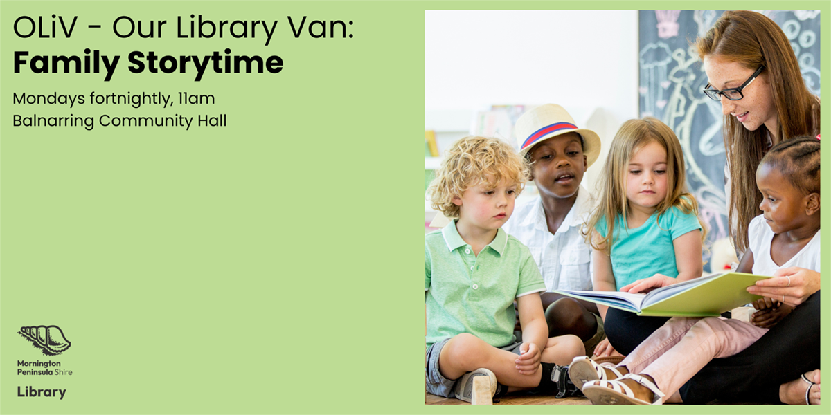 Our Library Van: Family Storytime - Balnarring Community Hall ...